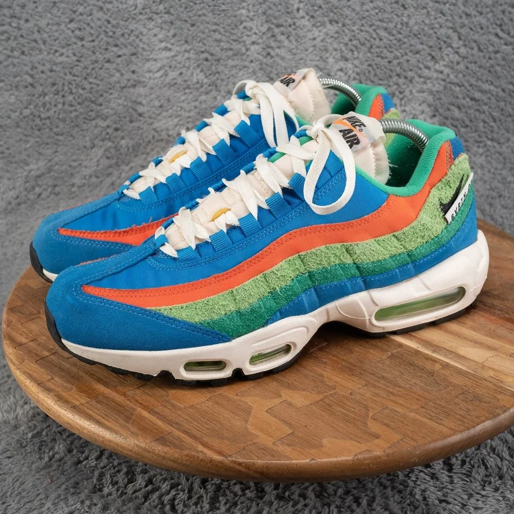 Nike Air Max 95 SE Men's Size 9 Running Club Light Photo Blue Athletic Shoes